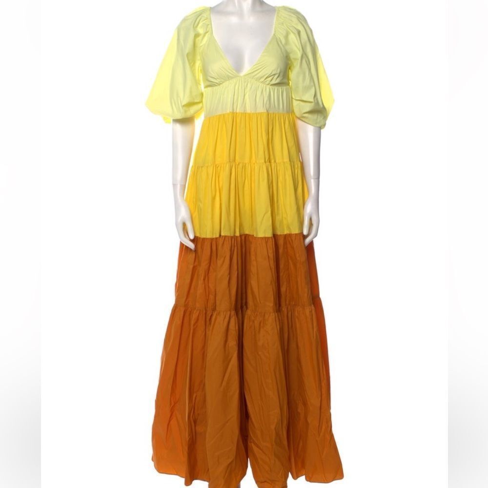 Staud Multicolor Maxi Dress